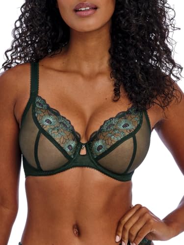 Soutien-gorge plongeant à armatures Loveland émeraude pour robe décolletée