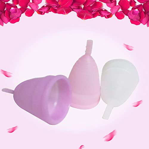 Zwbfu Copo Menstrual Feminino Gel de Sílica Médica Material de grau alimentício O Copo Menstrual pod