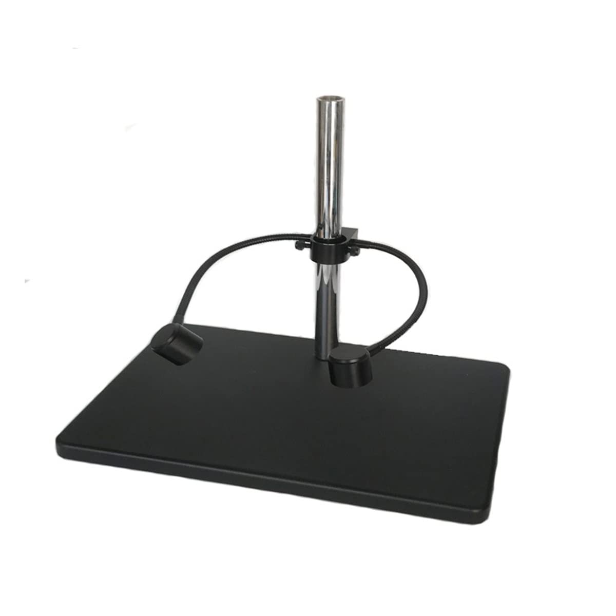 Microscope 22-32MM 3W Dual Gooseneck Lights 2 X12 LED Bulb Goose Neck Illuminator Lamp for Stereo Microscope Camera Magnifier(25.5mm Diameter)