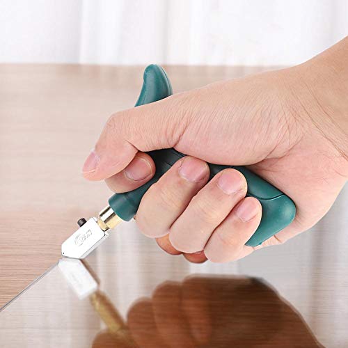 Pbzydu Cortador de Azulejos Tipo T, Cortador de Vidrio con Agarre Manual de ABS Cortador de Vidrio con Agarre Manual, Manual para Corte rápido de Vidrio