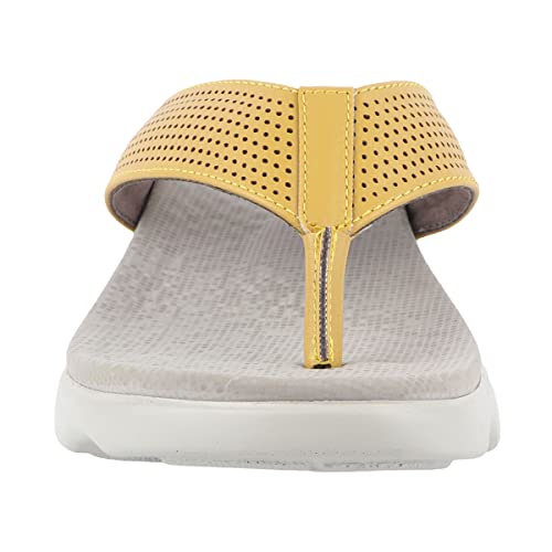 Image of Medifeet Broad Strap Cushioned Leather Slippers for Women