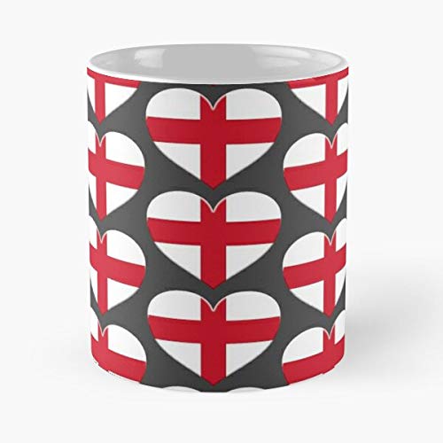 I Love England - Heart St George Cr-oss Classic Mug
