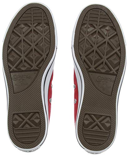 Converse Unisex Classic Chuck Taylor All Star Low Top Sneakers (11 B(M) US Women / 9 D(M) US Men, Red)4
