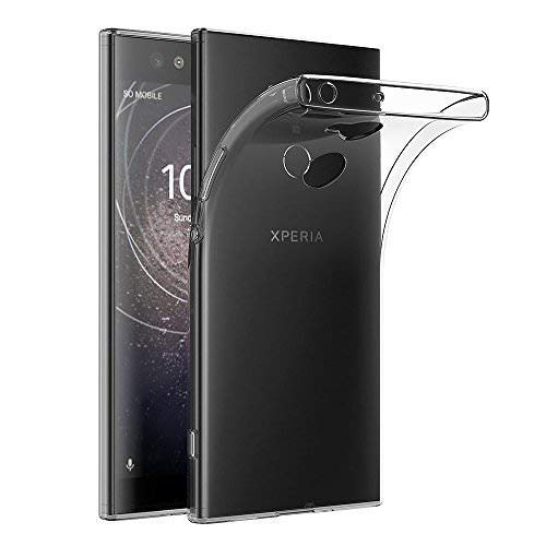 HQ-CLOUD® Coque Sony Xperia XA2 Ultra,Coque Arrière Gel en Silicone Souple Ultra Transparent pour Sony Xperia XA2 Ultra