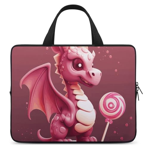 Sac ordinateur portable contre les chocs motif dragon mignon mixte