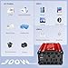 vansoet 300W Car Power Inverter - Fast Charging PD 65W USB-C & QC3.0 Ports - 12V DC to 110V AC Converter for Vehicles with Multi-Protection