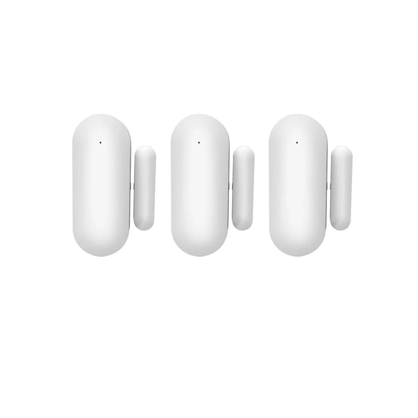 Système d'alarme Tuya – Capteur De Porte WiFi for Maison Intelligente, Détecteur D'ouverture Et De Fermeture, Système D'alarme De Protection De Sécurité Zéro taux de Faux positifs (Color : B)