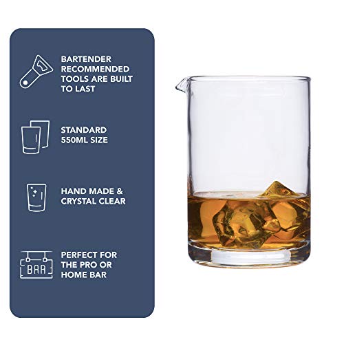 image for A Bar Above Mixing Glass for Stirred Cocktails (Classic Style) Seamles