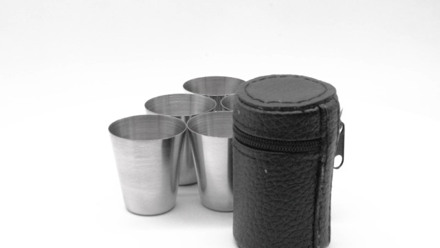 Set Bicchieri Infrangibili Bicchieri In Acciaio Inox Da 500ml - Set Di