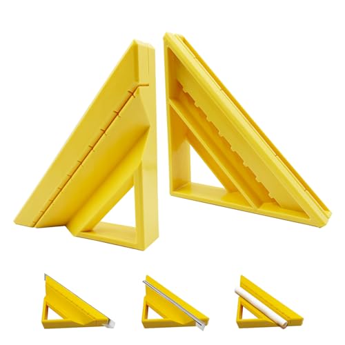 Tile Trim Tool Tile Edge Trim Cutting Tool for Installation Precise 45-Degree Miter Cut Tile Trim Square Accessories for Professional and Beginner