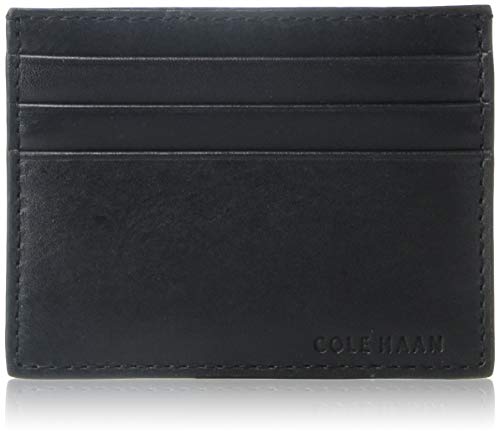Cole Haan Men's Hamilton Grand Credit Card Case, black, One Size