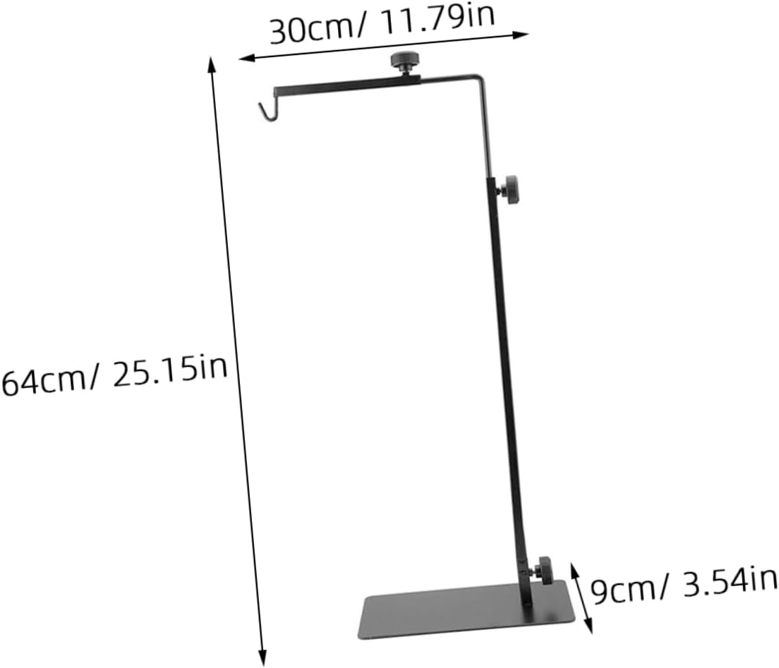 Adjustable Height Lamp Stand Reptile Tank Lighting Metal Heat Lamp Rack