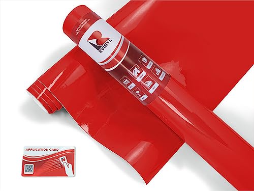 Avery Dennison PC500 Cherry Red 420-O 2ft x 5ft Promotional Calendered Graphic Vinyl Film Sheet Roll - for Cricut, Silhouette Cameo, Craft, Stickers,