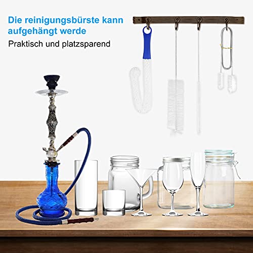 Reinigungsbürsten 4er Set Reinigungsset Flaschenbürste Lang Griff Bürstenset Flexibler Bowl-Bürste,Rückstandslose… – Bild 8