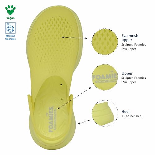 Skechers Skechers Women's Go Walk 5 True Catch Clog, YELLOW, 7 UK (10 US)