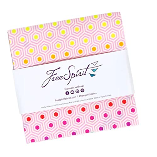 Tula Pink Tula's True Colors Charm-Set, 12,7 cm, 42 Stück Cover