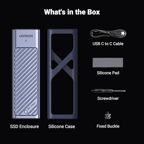 UGREEN 20Gbps M.2 NVMe SATA SSD Enclosure 35576 の商品画像 7