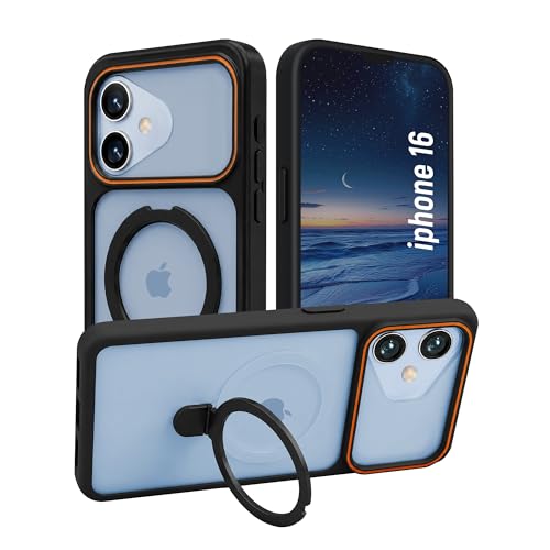 Image of AIBEX Back Cover Case for Apple iPhone 13 MagSafe Compatible | Slim Case with Wireless Charging Support |Anti-Scratch, Shockproof, Anti-Fingerprint & Lightweight Military-Grade Protective Cover - Blue