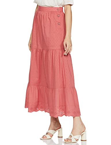 Image of Max Women Textured Tiered Maxi Skirt