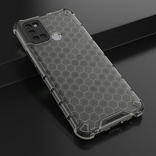 Image of Glasgow | for Realme 7i Stylish Look Pattern Back Case Cover for Realme 7i - Black