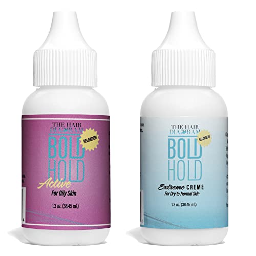 The Hair Diagram - Bold Hold Extreme Reloaded - Active Reloaded 1.3oz - Combo Pack White