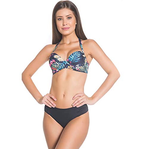 Kit com 03 Unidades de Biquíni parte de cima Sustentação estampado