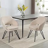 【Confort Exceptionnel】L'assise double rembourrage est généreusement garnie de éponge haute densité,recouverte d'un doux tissu lin.Résistante à l'affaissement,elle garantit un soutien optimal et un confort inégalé même lors de longues assises.