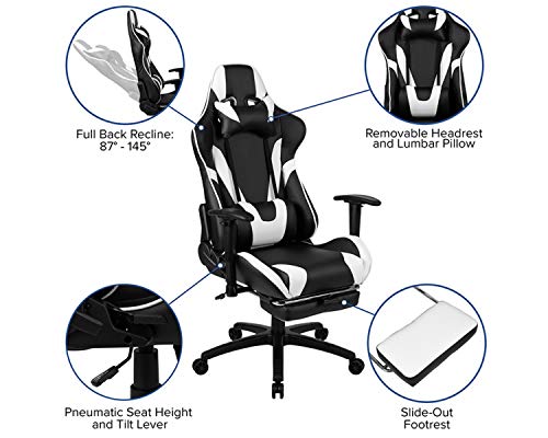 image for Flash Furniture X30 Gaming Chair Racing Office Ergonomic Computer Chai