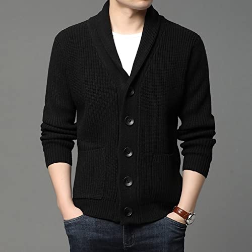 Heren nieuwe truien warme slim fit coltrui trui gebreide trui mannen lange mouw trui mannen outdoor stand kraag sport vest trui (Color : A, Size : L Heren nieuwe truien warme slim fit coltrui trui gebreide trui mannen lange mouw trui mannen outdoor stand kraag sport vest trui (Color : A, Size : L