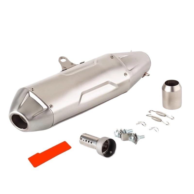 Silencieux de pot d'échappement universel 51 mm en alliage durable pour moto SX-F 350 et EXC