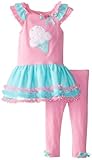 Rare Editions Baby Baby Girls' Ice Cream Cone Tutu Legging Set