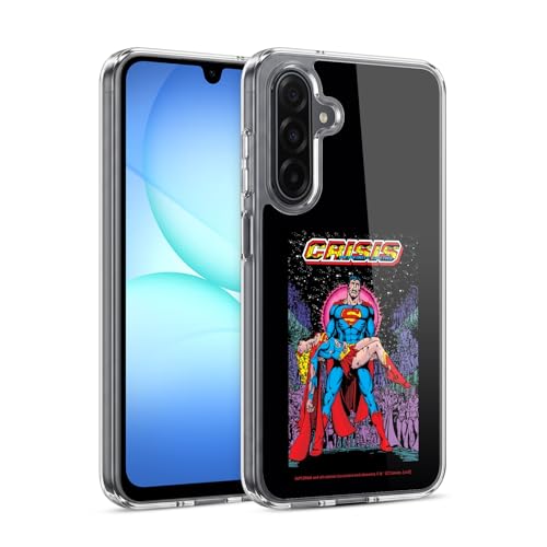 Head Case Designs Licenza Ufficiale Superman DC Comics SuperGirl Crisi Infinite sulle Terre Copertine Libri Comici Famosi Custodia in Gel [Grado Militare] Compatibile con Samsung Galaxy A17 4G / 5G
