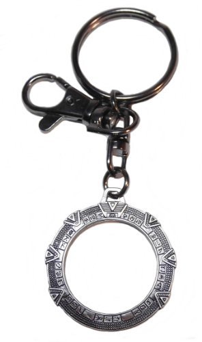 Stargate SG-1 Pewter Logo KEYCHAIN