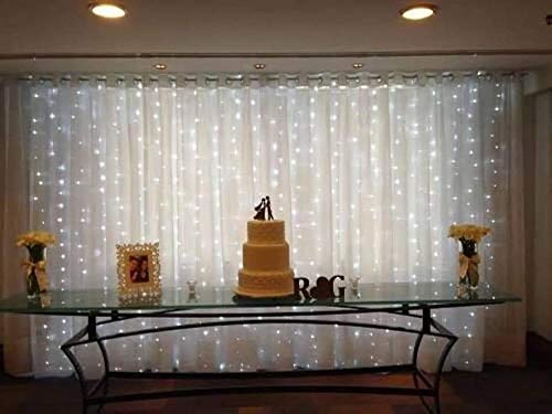 Cortina De Led Branca 500 Leds 3m X 2.5m 110v
