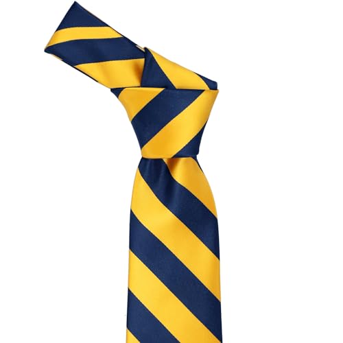 Image of tiemart Men's Striped Tie Standard Length