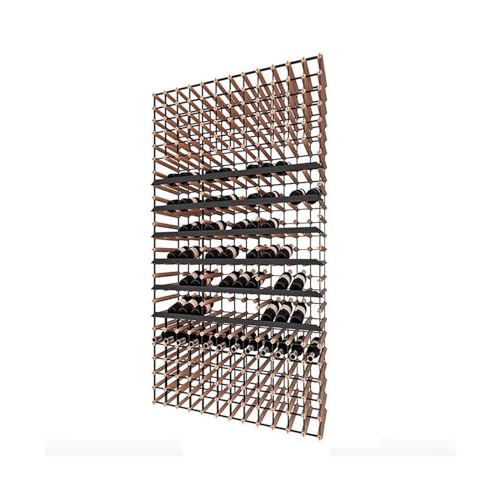 Creative XL - Estante para vino tinto – Elegante exhibición de botellas de vino para sala de estar, bar o supermercado – Soporte para gabinete de vino para encimera que ahorra espacio