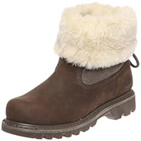 CAT Footwear Women's Bruiser Scrunch Leather Ankle Boots