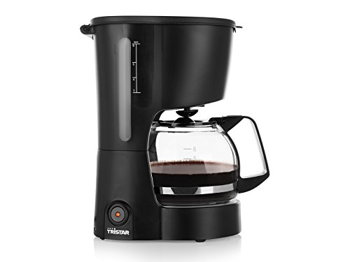 Princess CM-1246 Cafetera, Elemento antigoteo, Negro, 600 W