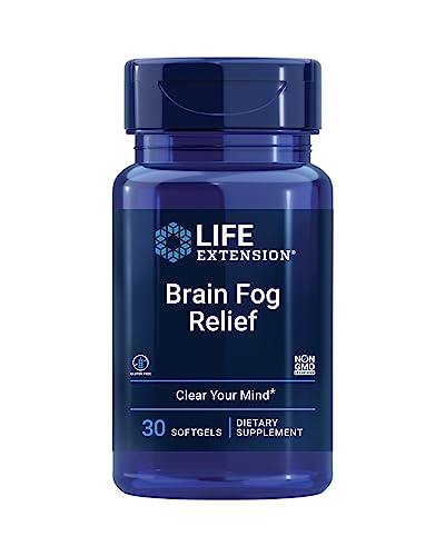 Life Extension Brain Fog Relief Nootropic Supplement, 30 Softgels - image 1