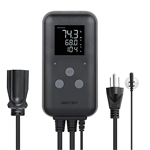 Greenhouse Temperature Controller Digital Waterproof Thermostat f...