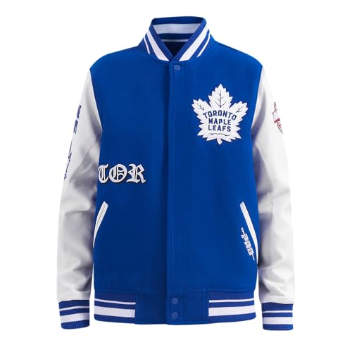 Image of Pro Standard Mens NHL Old English Varsity Jacket