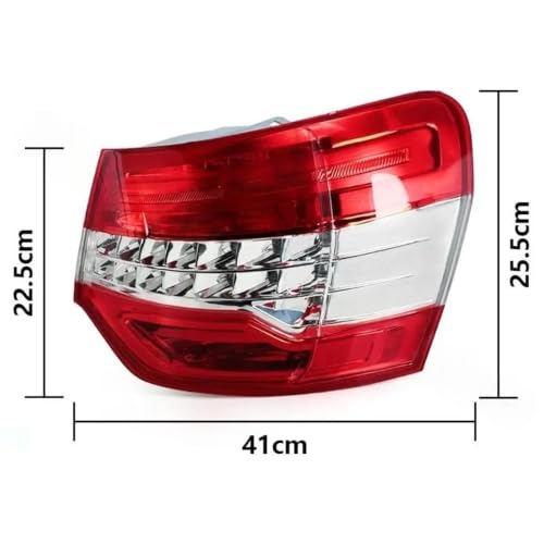 Feu arrière gauche Citroën C5 extérieur pour modèles 2008 à 2012 - 4