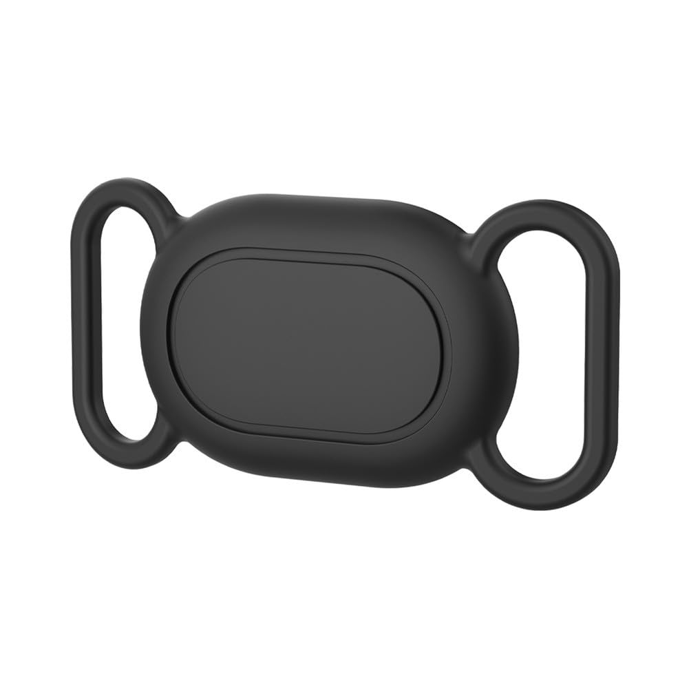 Lecreatekit Soporte de silicona para collar de mascotas para Xiaomi para Smart Tag, funda impermeable antipérdida con ajuste seguro para dispositivo de seguimiento de perros y gatos, funda protectora