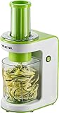 Gourmia GES580 Electric Spiralizer and Slicer for Vegetables & Pasta Maker with 3 Blades for Spaghet