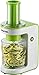 Gourmia GES580 Electric Spiralizer and Slicer for Vegetables & Pasta Maker with 3 Blades for Spaghetti Fettuccine & Ribbon Noodles Free Recipe Book Included - 110V