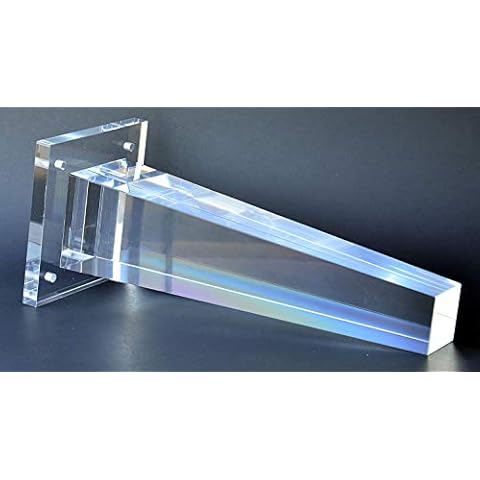 Acrylic Furniture Legs for Sofa, Cabinet, Table Lucite Furniture Legs Large 10"H Tapered Square Furniture Legs 4PC Cover