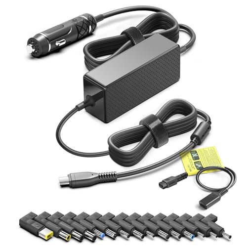 TAIFU 100W USB C Caricatore Auto per Laptop a Alimentatore Universale per Notebook per Acer Asus Lenovo HP Toshiba MEDION SONY DELL Packard Samsung Fujitsu MSI GATEWAY Delta LG 12V-24V Caricabatterie