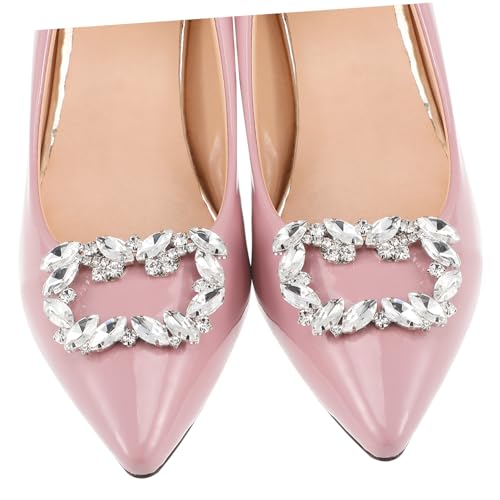 Boucles de chaussures en strass pour transformer des talons simples