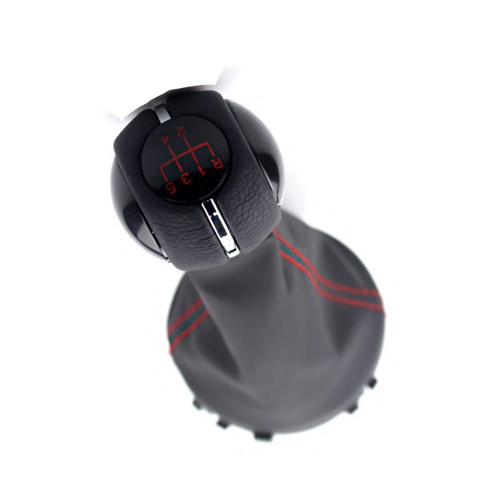 YDXHERTA Auto Accessory Car Gear Shift Knob for Mini Cooper F55 F56 F54 F60 OEM 7641999(R12345 red)