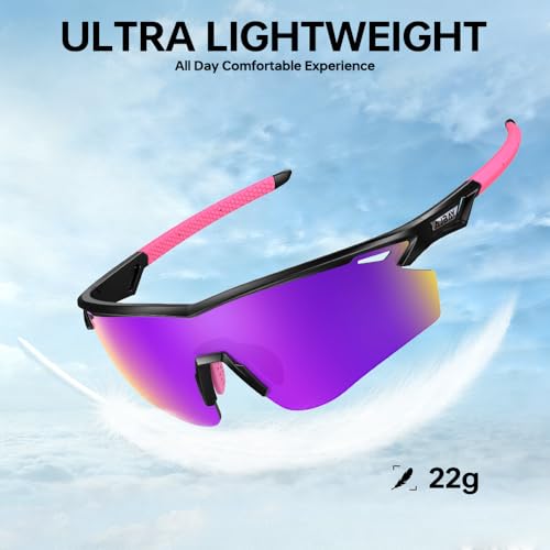 Image of Polarized Running Sunglasses for Men Women Ultra-Comfort, UV400 Protection